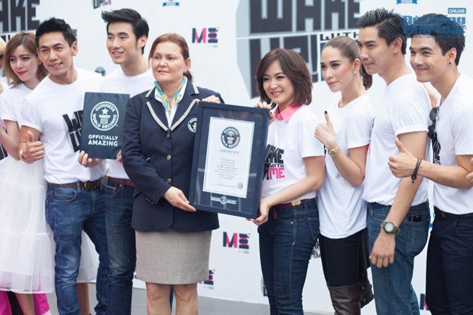 Đệ nhất mỹ nhân Thái Lan tham gia sự kiện cùng dàn hotboy